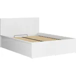 Postel 140 Tetrix B - Black Red White - BRW Bílý Lesk 149x95 cm