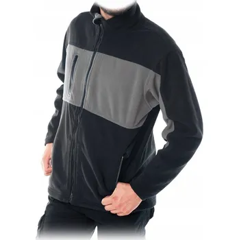 Pánská mikina Polarová teplá mikina z fleecu, ochranná, DOBLE SB XXL