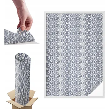 Obraz Mléčná Fólie S Potiskem Geometrické hexagony 100 x 146 cm