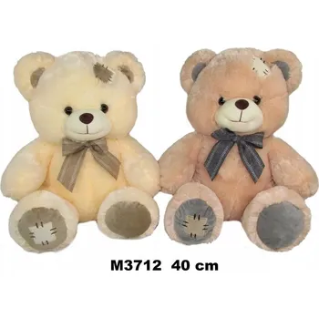 plyšák Plyšák Medvěd 40 cm Sedící s Mašlí