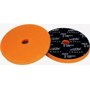 Autolak ZviZZer Thermo Trapez Pad Medium 75 mm - jednokrokový leštící kotouč (oranžový)