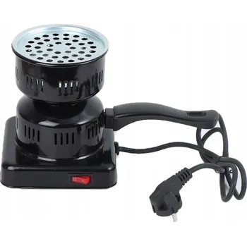 Elektrický zapalovač uhlíků na gril, 450W, černý