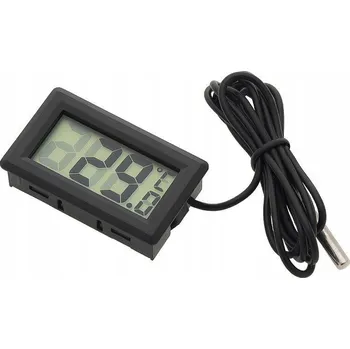 Domácí teploměr Snímač teploty Solectro s LCD displejem
