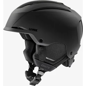 Uvex RESOLUTION black matt, lyžařská přilba 25/26 52-55