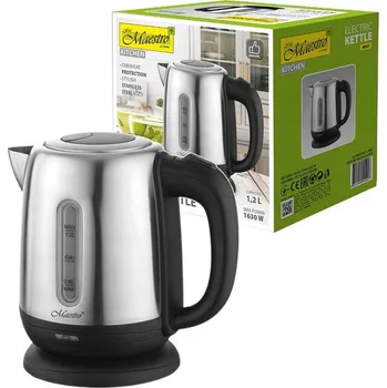 Rychlovarná konvice Rychlovarná konvice Maestro MR-027 1630 W, 1,2 l, stříbrná/šedá