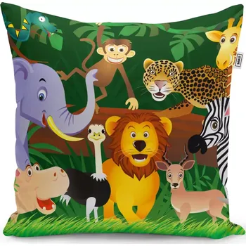 Polštář Sablio Polštář Zvířátka - 40x40 cm