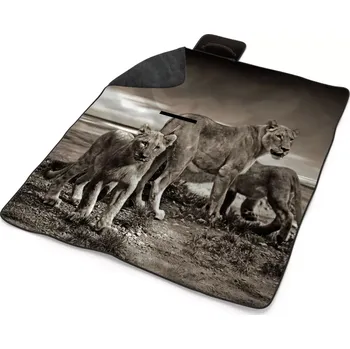 deka Sablio Plážová deka Lvice a lvíčata: 200x140 cm