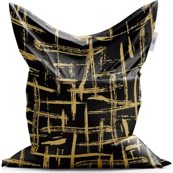 Sedací pytel Sablio Sedací vak Classic Zlaté malování - 150x100 cm