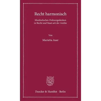 Recht harmonisch - Auer, Marietta