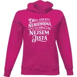 Dámská mikina s kapucí s potiskem Nerozhodná dámské