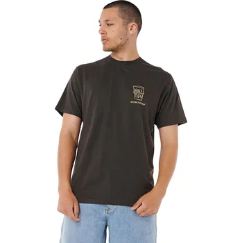 Pánské tričko tričko Rip Curl Shaper Address - Washed Black XL