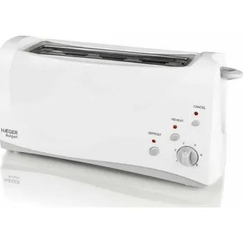 Topinkovač Topinkovač Haeger TO-100.008A Multifunkční 1000 W Bílá
