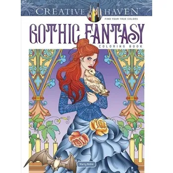 Creative Haven Gothic Fantasy Coloring Book - Noble Marty