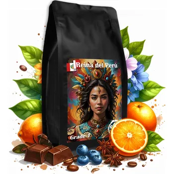Káva Káva zrnková Arabica Milo Coffee Roasters REINA DEL PERU 250 g