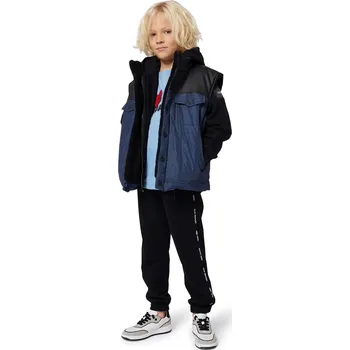 Chlapecké kalhoty Dětské bavlněné tepláky Marc Jacobs W60656.114.150 černá 99X, vel. 150