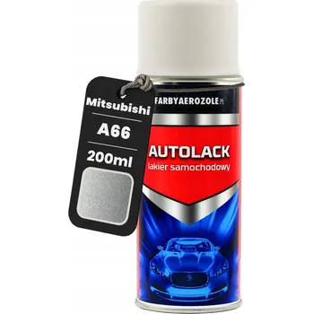 Barva ve spreji Mitsubishi A66 (Starlight Silver) Auto lak ve spreji 200 Ml