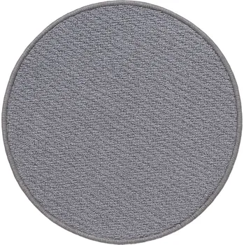 Koberec Kusový koberec Atlas 92 šedý kruh, 200x200 (průměr) kruh, šedá, chodba / předsíň, AladinWorld Expres - 1 rok na vrácení + DOPRAVA ZDARMA k Vám i zpět