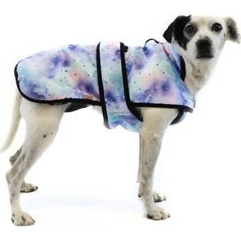 Obleček pro psa Obleček vesta Nebula XL LUX modro-růžová 60cm