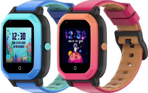 GPS hodinky KT20 Blue-Pink