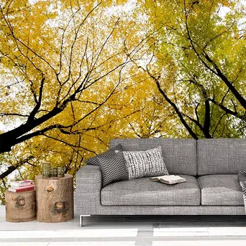 Tapeta Sablio Tapeta Koruny stromů - 125x75 cm