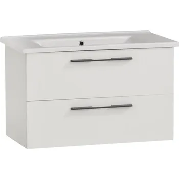 Koupelnový nábytek Koupelnová sestava Möbelpartner Maxim 85 cm bílá 701860