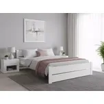 Postel IKAROS DOUBLE 120 x 200 cm, bílá