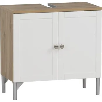 Koupelnový nábytek Koupelnová skříňka pod umyvadlo Möbelpartner Jesper bílá 60,2 x 58,5 x 32 cm