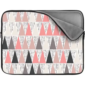 pouzdro na notebook Sablio Obal na notebook Tříbarevné jehlany - 17"