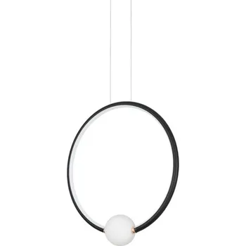 Nova Luce Celia LED závěsné svítidlo Černá / A