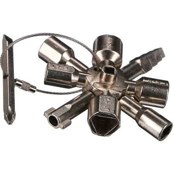 Klíč Univerzální klíč na servisní skříně UNI SERVICE BOX 13 SIXTOL