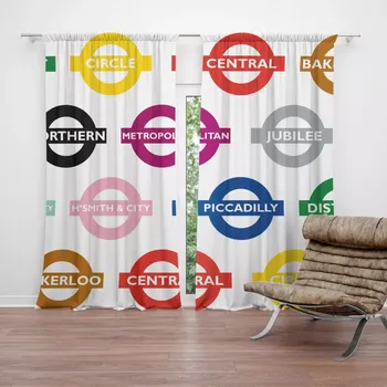 Závěs Sablio Závěs Metro: 2ks 140x250cm