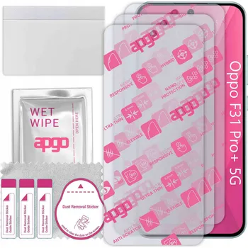 Pouzdro na mobilní telefon 3x Hybridní Sklo pro Oppo F31 Pro+plus 5G, alternativa tvrzeného skla