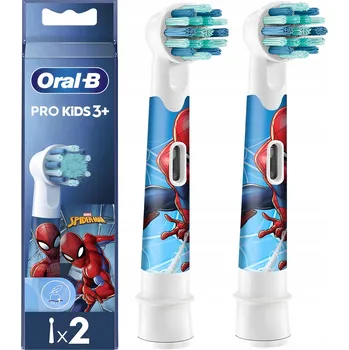 Péče o chrup 2x Originální náhradní Hlavice Braun Oral-B pro elektrický zubní kartáček - Spiderman