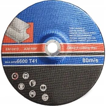 Řezný kotouč Řezný kotouč na Ocel, kov a ocelové trubky 230 x 2,5 mm