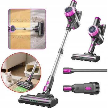 Vysavač VYSAVAČ AKUMULÁTOROVÝ TYČOVÝ RUČNÍ BEZSÁČKOVÝ S ELEKTROKARTÁČEM 45KPA