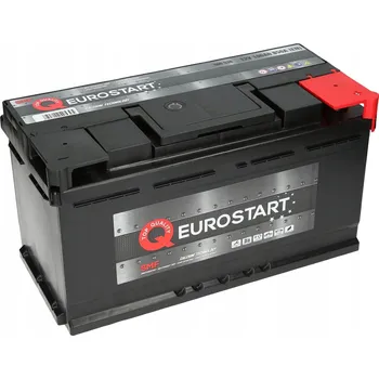 Autobaterie Akumulátor Eurostart 12V 100Ah 850A (EN) P+