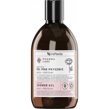 Koupelová kosmetika Vis Plantis Pharma Care Přírodní sprchový gel růže + proteiny 500 ml