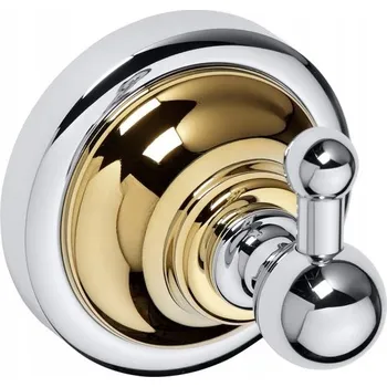 Věšák BEMETA 144206018 RETRO háček jednoduchý zlato/chrom