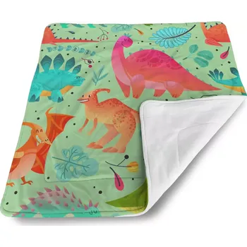 deka Sablio Deka pro miminko Dinosauři v trávě - 80x100 cm