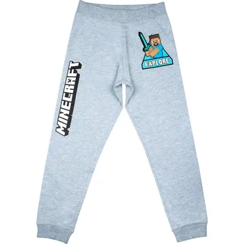 TEPLÁKY MINECRAFT F UK 23 - 0041 - 68249 šedé Velikost: 116