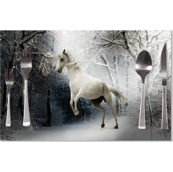 prostírání Sablio Prostírání Bílý kůň: 40x30cm