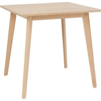 Čtvercový jídelní stůl Asti - Black Red White - BRW TX069 Dub Sonoma 80x76 cm