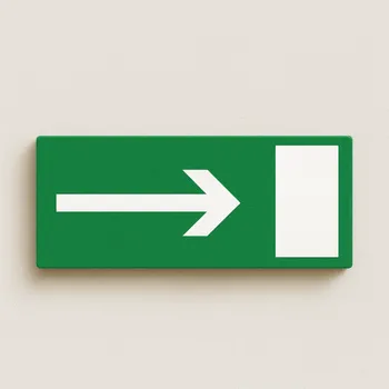 Traiva s.r.o. Únikový východ (oboustranné použití) Verze: Samolepka 200 x 100 mm tl. 0.1 mm - Kód: 09783