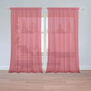 Záclona Sablio Záclony Bordová: 2ks 150x250cm