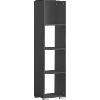 Koupelnový nábytek Policový regál do koupelny Möbelpartner Carlos antracit 36,3 x 142,7 x 33 cm