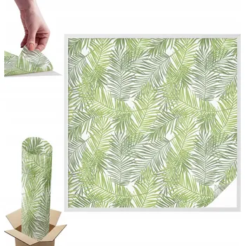 Obraz Okenní Fólie s S Potiskem Rostlinná 100 x 100 cm