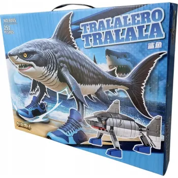 ostatní stavebnice STAVEBNICE FIGURKA Z KOSTEK TRALALERO TRALALA ITALIAN BRAIN ROT BREJNROD