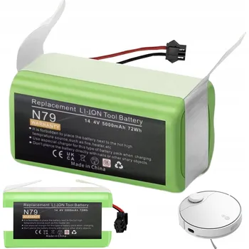 IP kamera BATERIE 5000MAH 14.4V PRO ROBOTICKÉ VYSAVAČE EUFY ROBOVAC G10 G20 G30 G35 G40