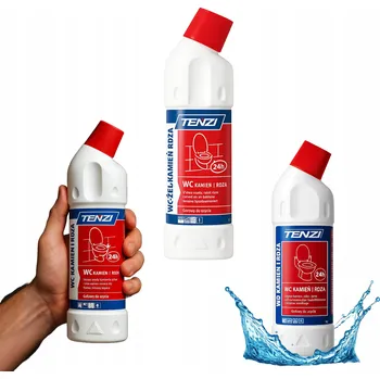 WC čistič Tenzi WC Gel na vodní kámen a rez 750 ml