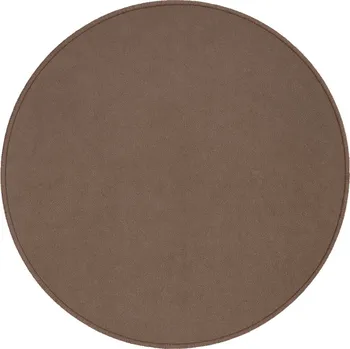 Koberec Kusový koberec Royal Lux 40 hnědý kruh, 200x200 (průměr) kruh, hnědá, ložnice, AladinWorld Expres - 1 rok na vrácení + DOPRAVA ZDARMA k Vám i zpět